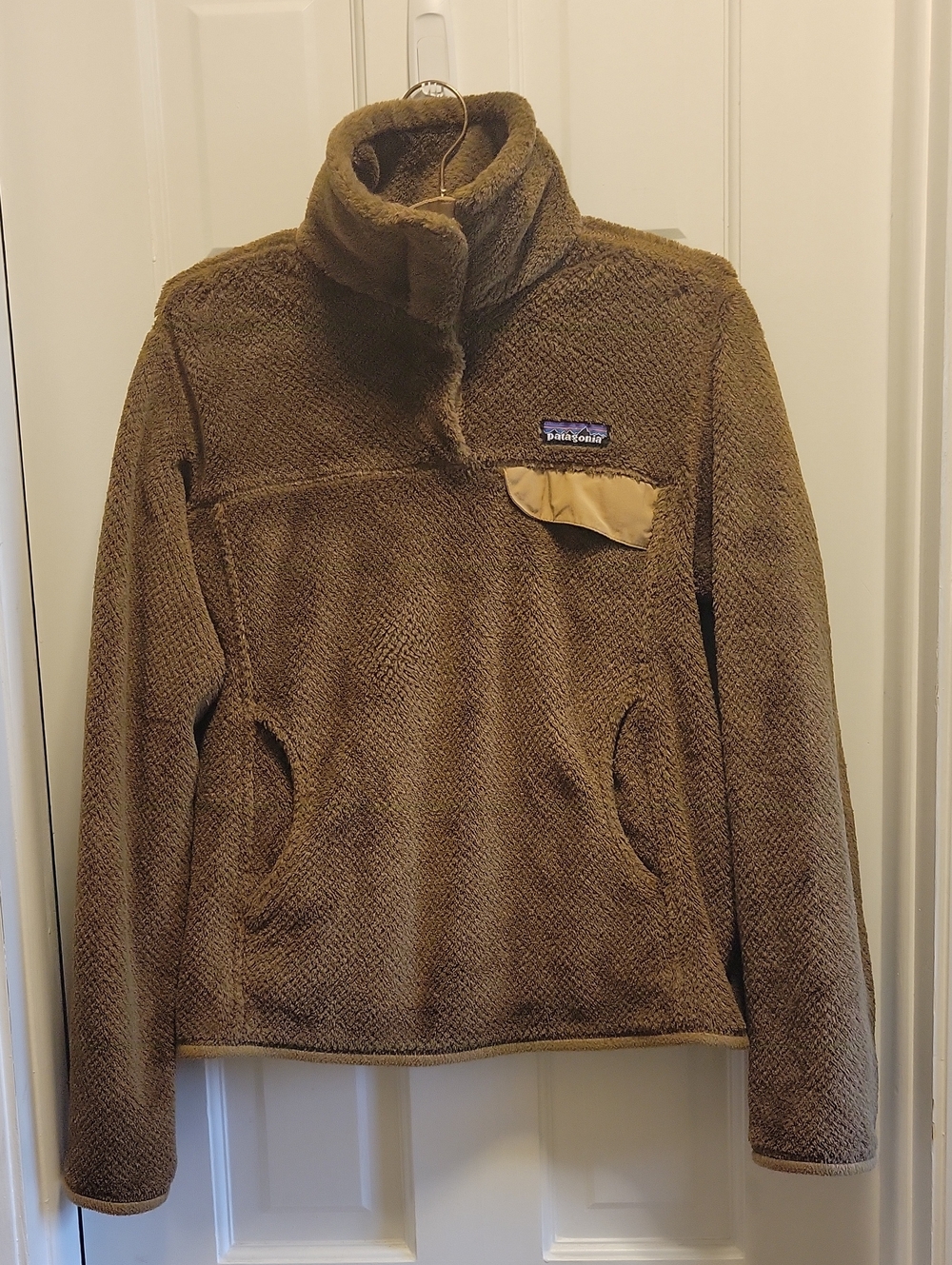 Patagonia Brown Fleece Pullover Jacket